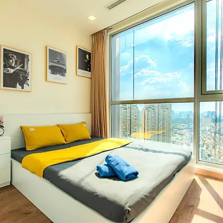 Mott Haven Apart - Vinhomes Central Park, Landmark 81 Area & Ice Rink Ho Chi Minh City Exterior photo
