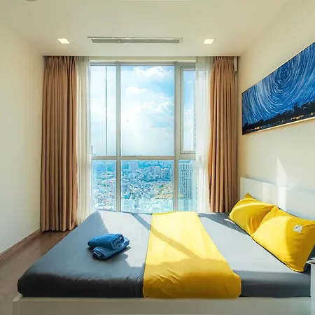 Mott Haven Apart - Vinhomes Central Park, Landmark 81 Area & Ice Rink Ho Chi Minh City Exterior photo
