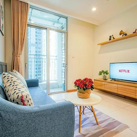 Mott Haven Apart - Vinhomes Central Park, Landmark 81 Area & Ice Rink Ho Chi Minh City Exterior photo